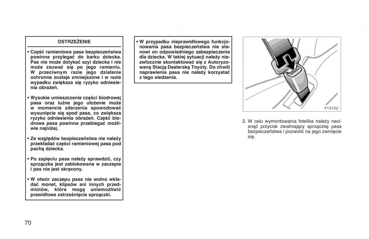 Toyota Land Cruiser J90 instrukcja obslugi / page 77