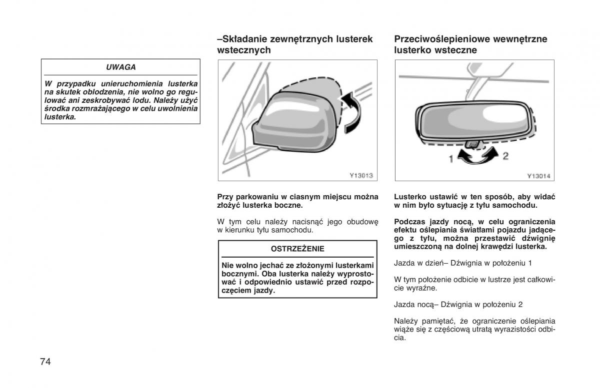 Toyota Land Cruiser J90 instrukcja obslugi / page 81