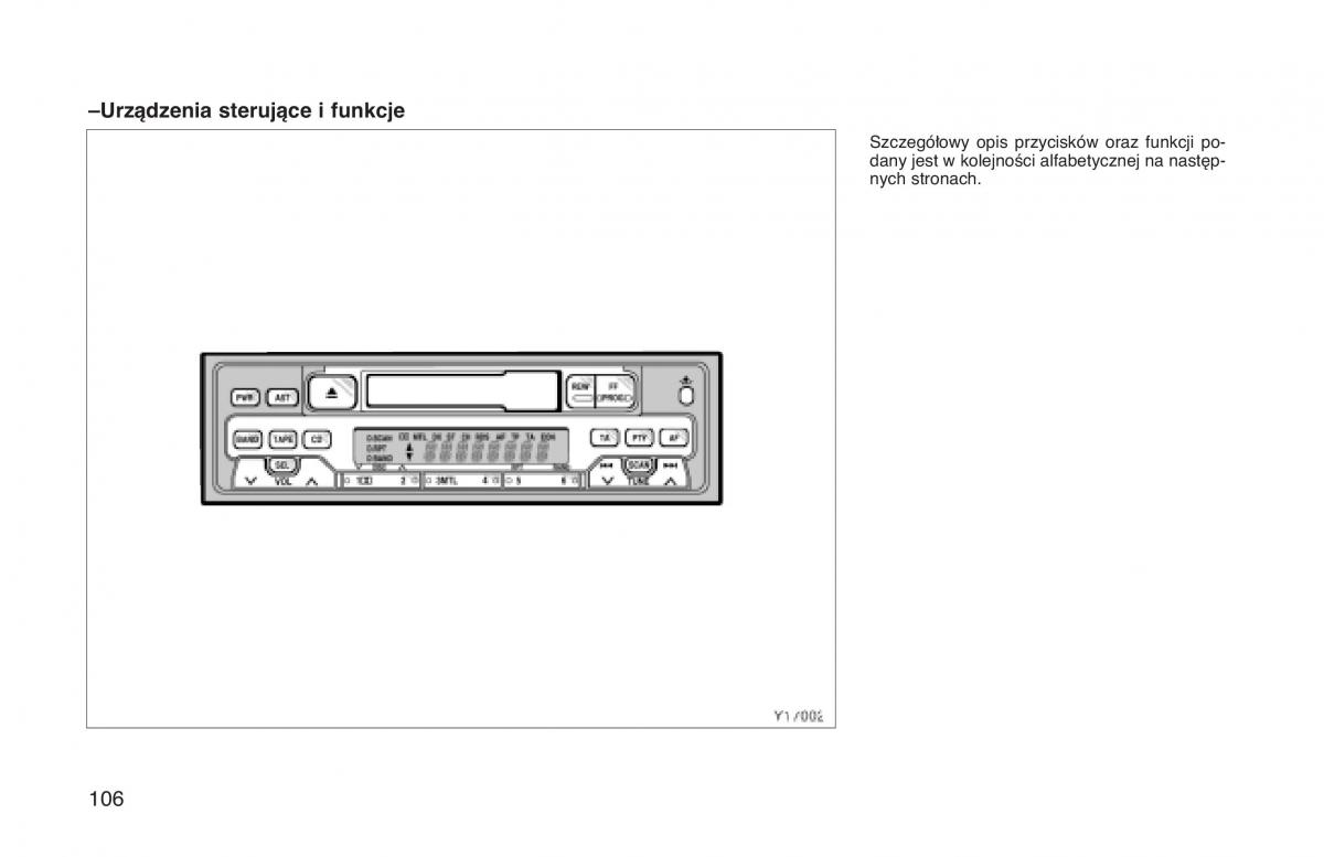 Toyota Land Cruiser J90 instrukcja obslugi / page 113