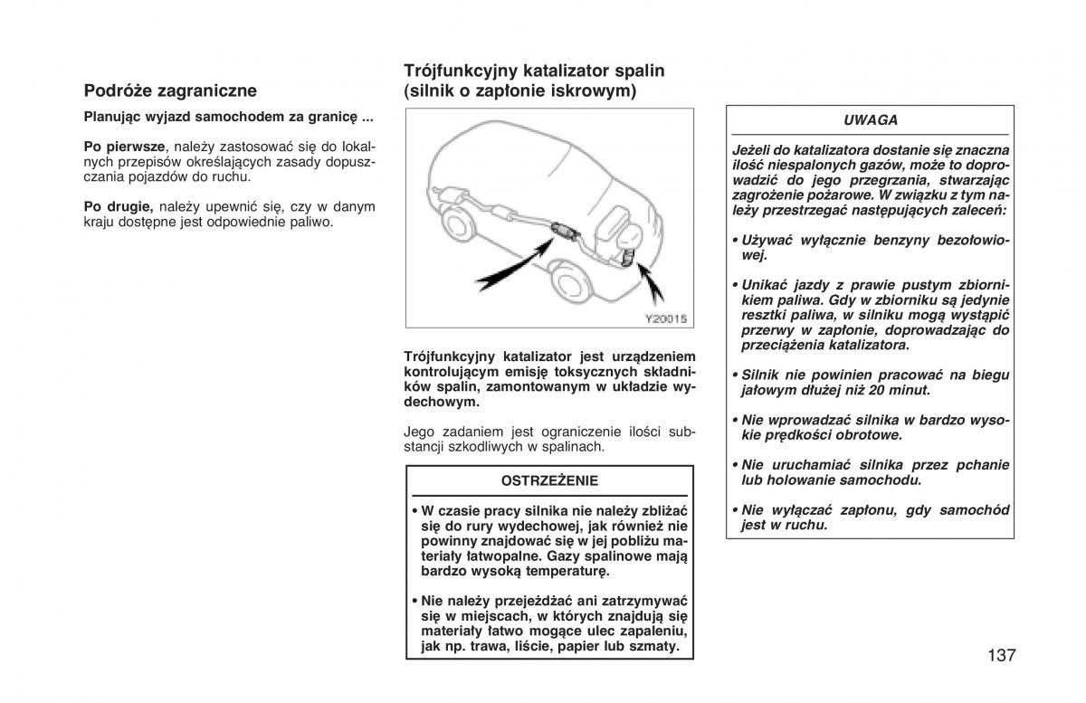 Toyota Land Cruiser J90 instrukcja obslugi / page 144