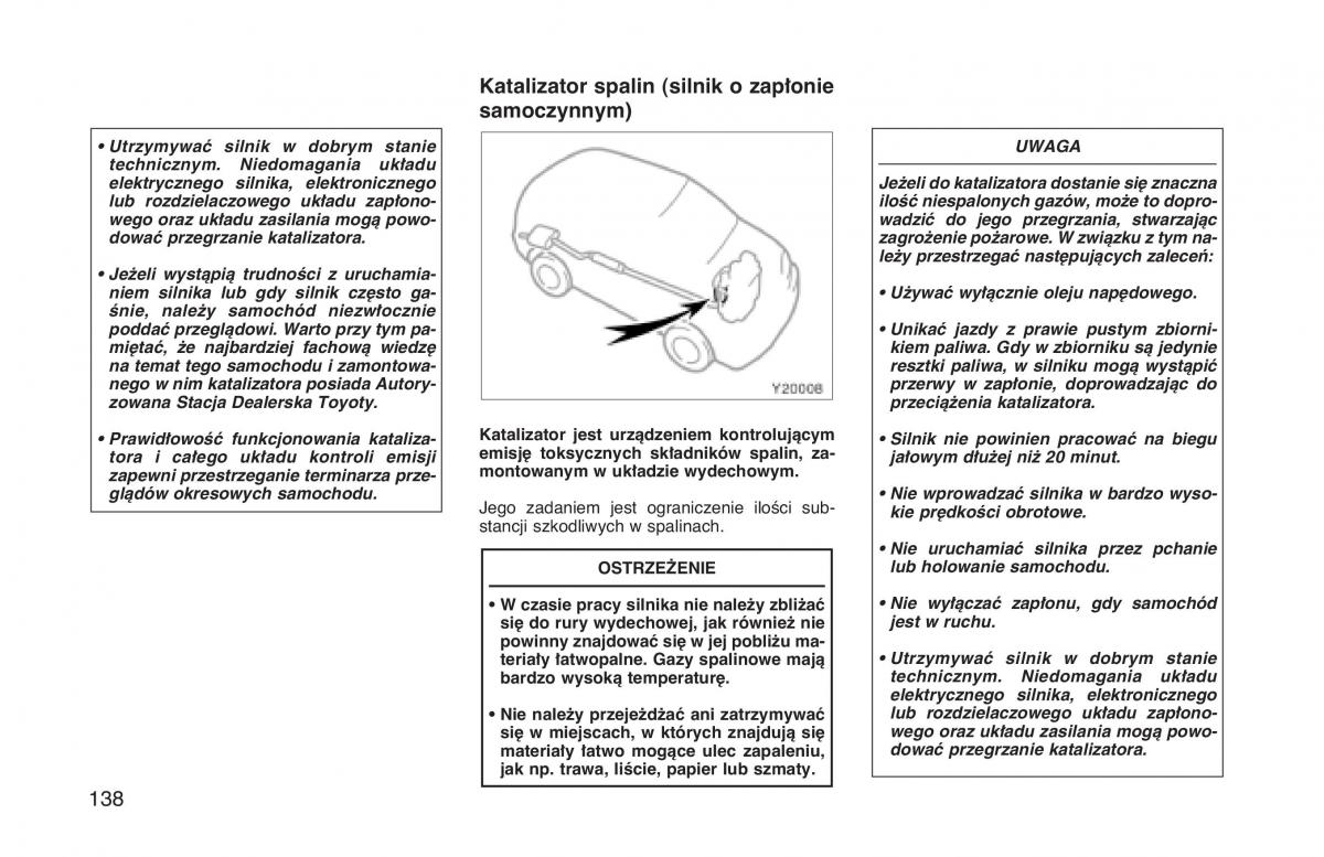 Toyota Land Cruiser J90 instrukcja obslugi / page 145