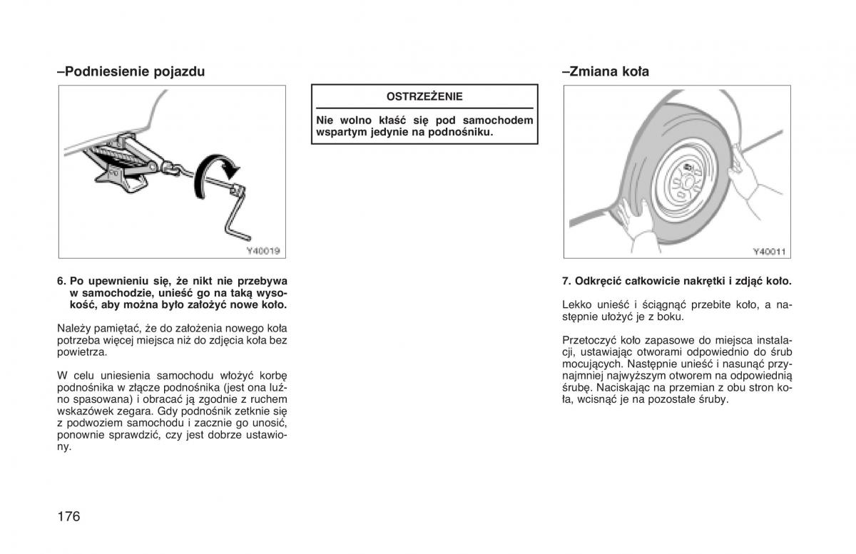 Toyota Land Cruiser J90 instrukcja obslugi / page 183