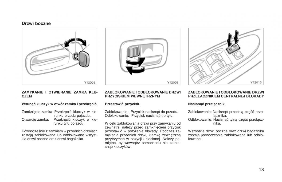 Toyota Land Cruiser J90 instrukcja obslugi / page 20