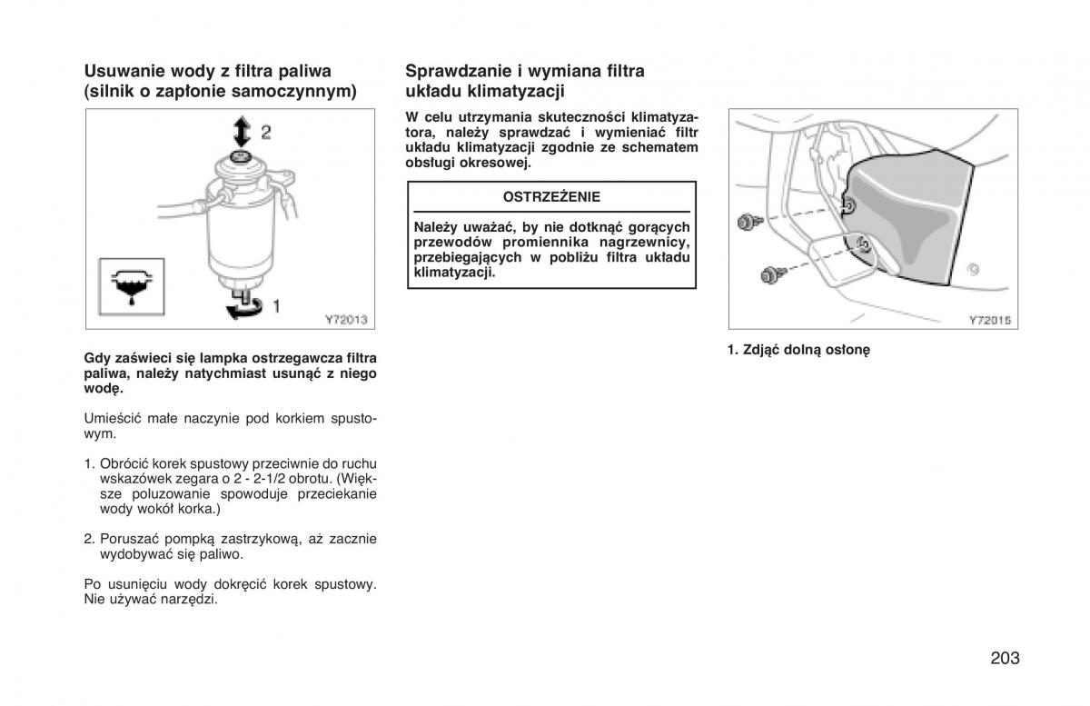 Toyota Land Cruiser J90 instrukcja obslugi / page 210