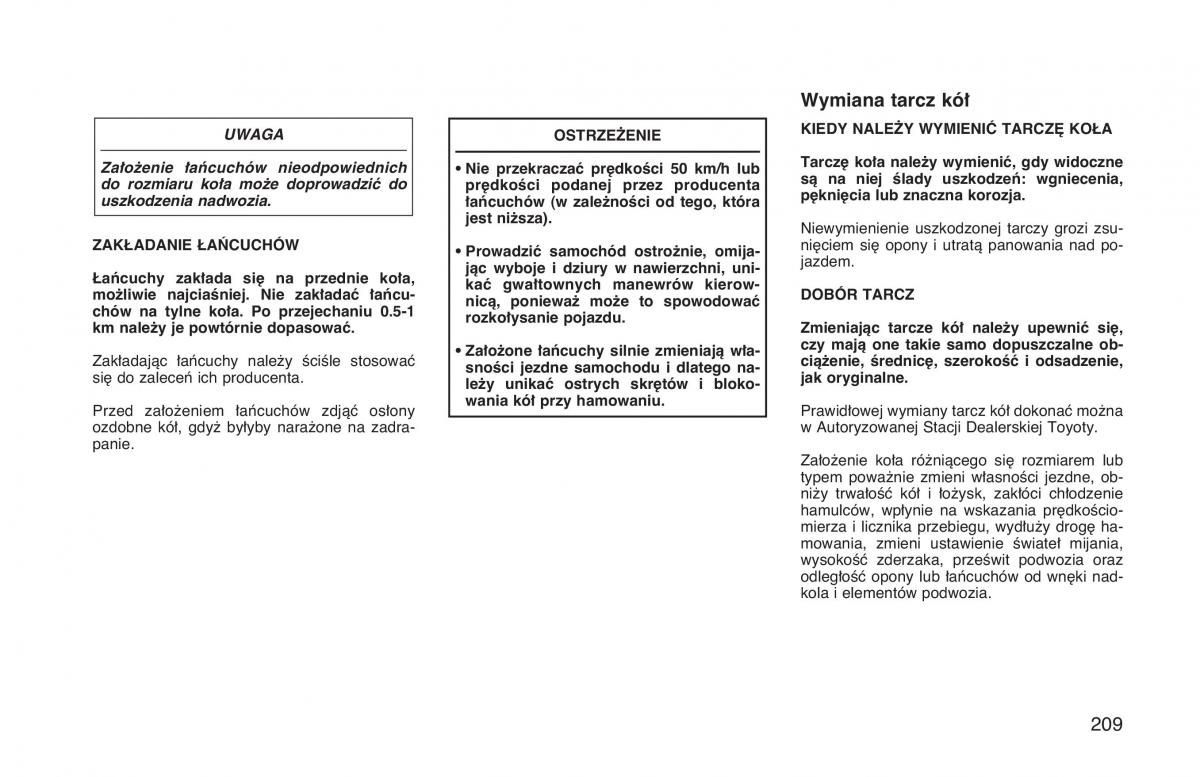 Toyota Land Cruiser J90 instrukcja obslugi / page 216