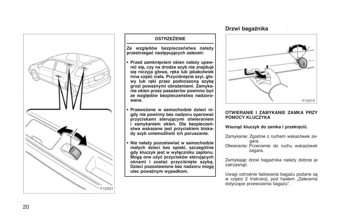 Toyota Land Cruiser J90 instrukcja obslugi / page 27