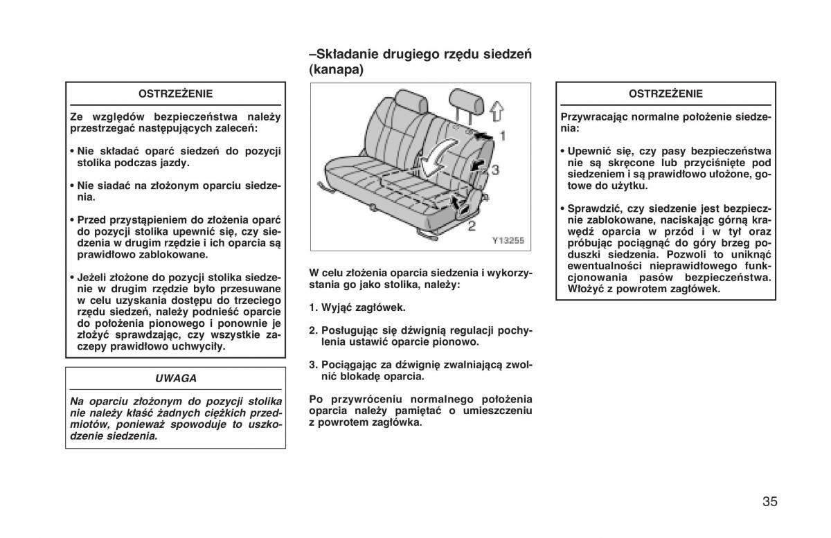 Toyota Land Cruiser J90 instrukcja obslugi / page 42