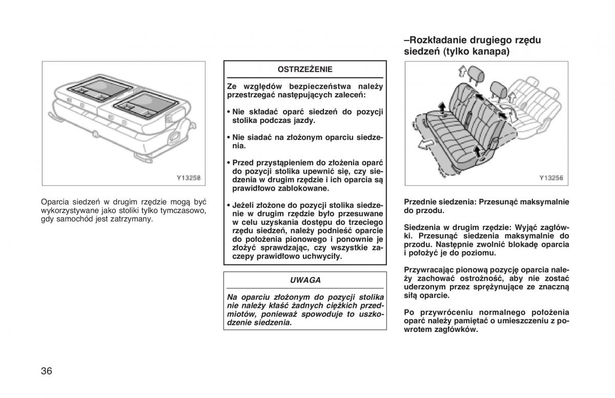 Toyota Land Cruiser J90 instrukcja obslugi / page 43