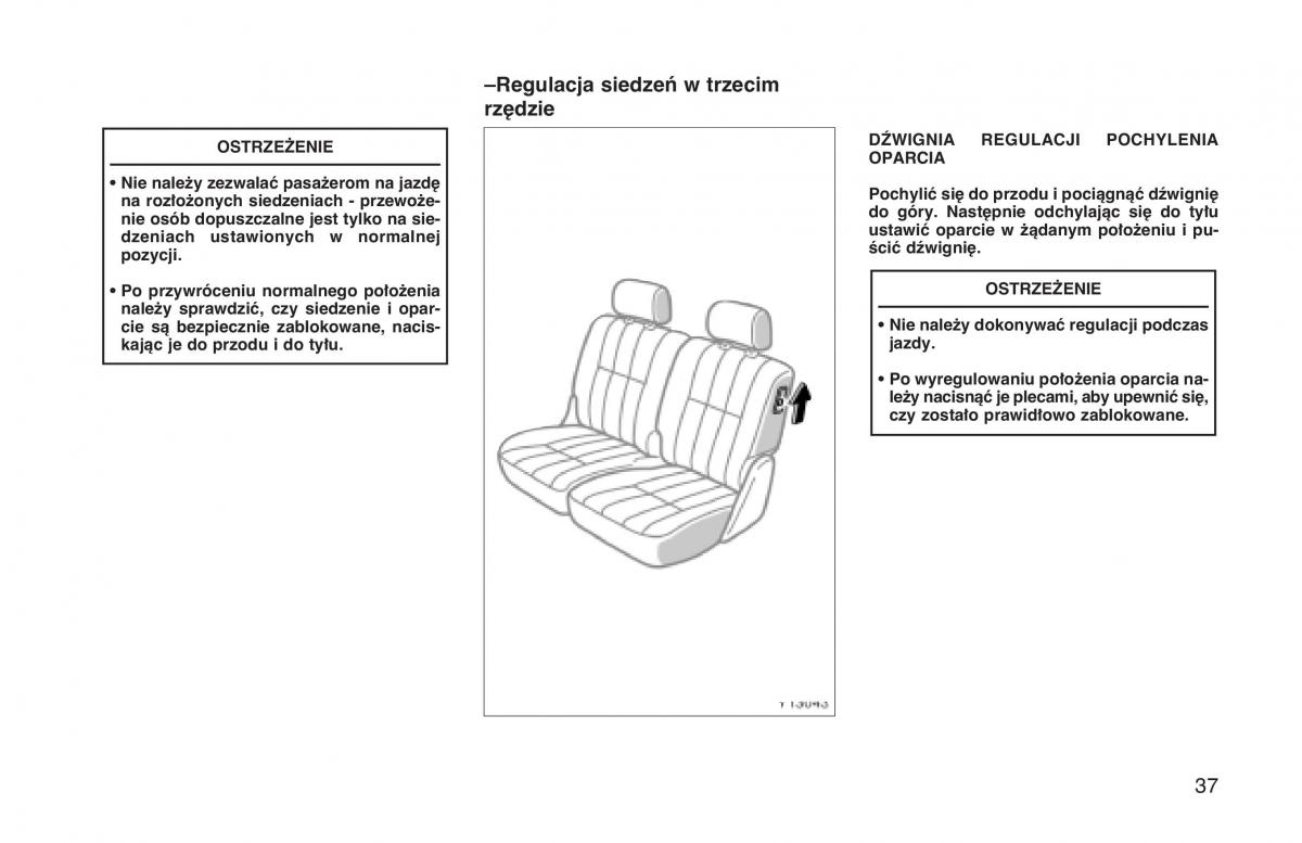 Toyota Land Cruiser J90 instrukcja obslugi / page 44