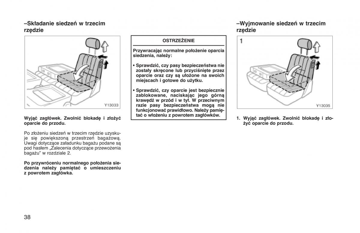 Toyota Land Cruiser J90 instrukcja obslugi / page 45