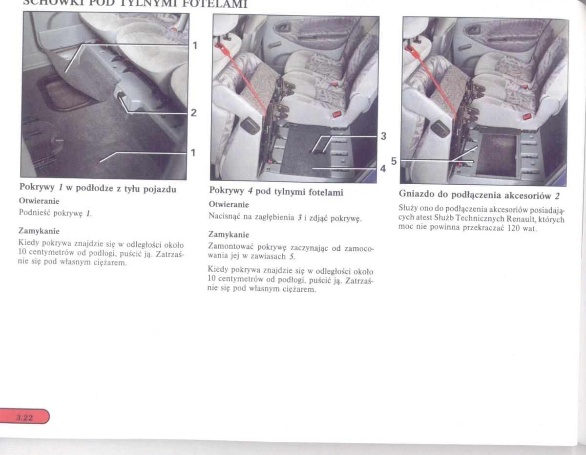 Renault Scenic I 1 instrukcja obslugi / page 84