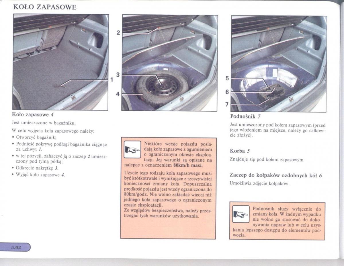 Renault Scenic I 1 instrukcja obslugi / page 107