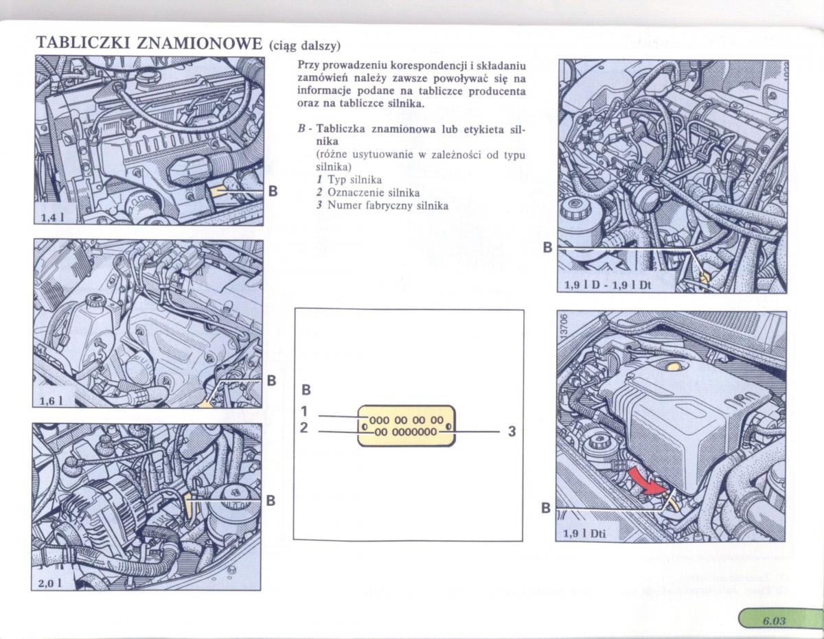 Renault Scenic I 1 instrukcja obslugi / page 136