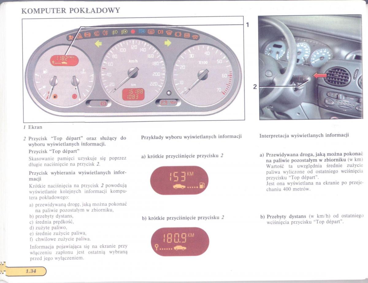 Renault Scenic I 1 instrukcja obslugi / page 40