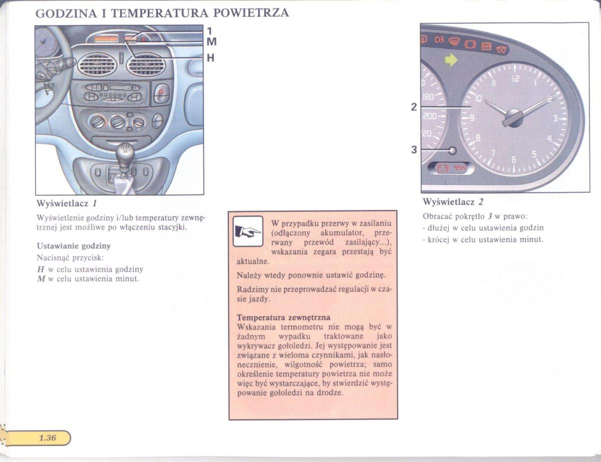 Renault Scenic I 1 instrukcja obslugi / page 42