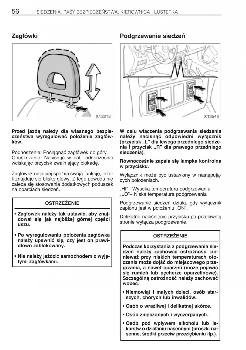 manual Toyota RAV4 Toyota Rav4 II 2 instrukcja / page 63