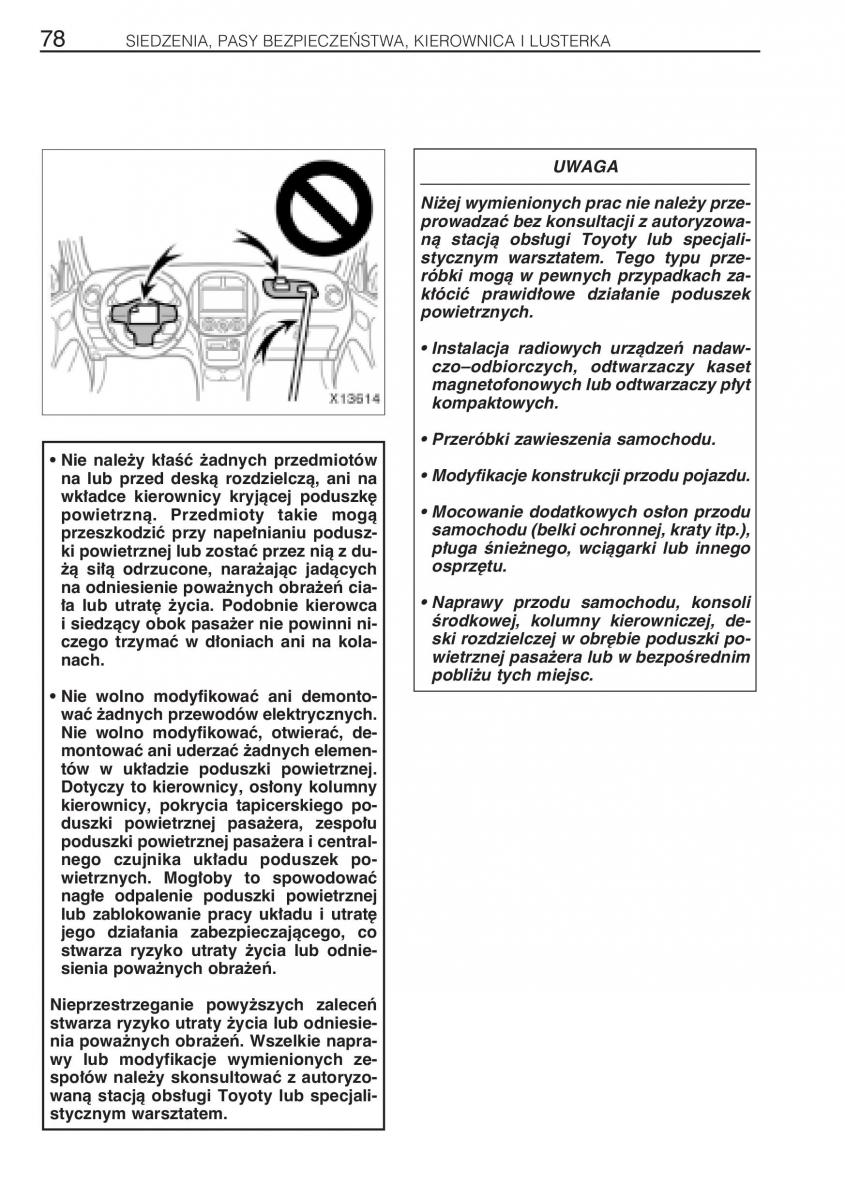 manual Toyota RAV4 Toyota Rav4 II 2 instrukcja / page 85