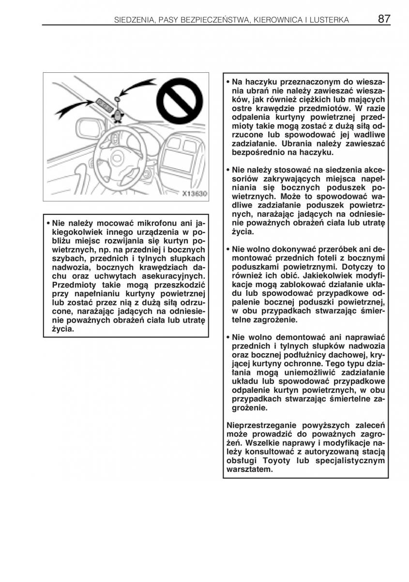 manual Toyota RAV4 Toyota Rav4 II 2 instrukcja / page 94