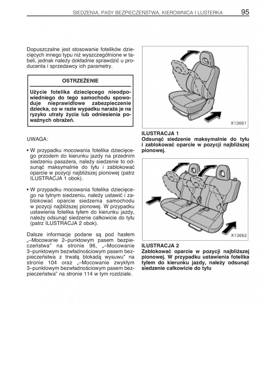 manual Toyota RAV4 Toyota Rav4 II 2 instrukcja / page 102