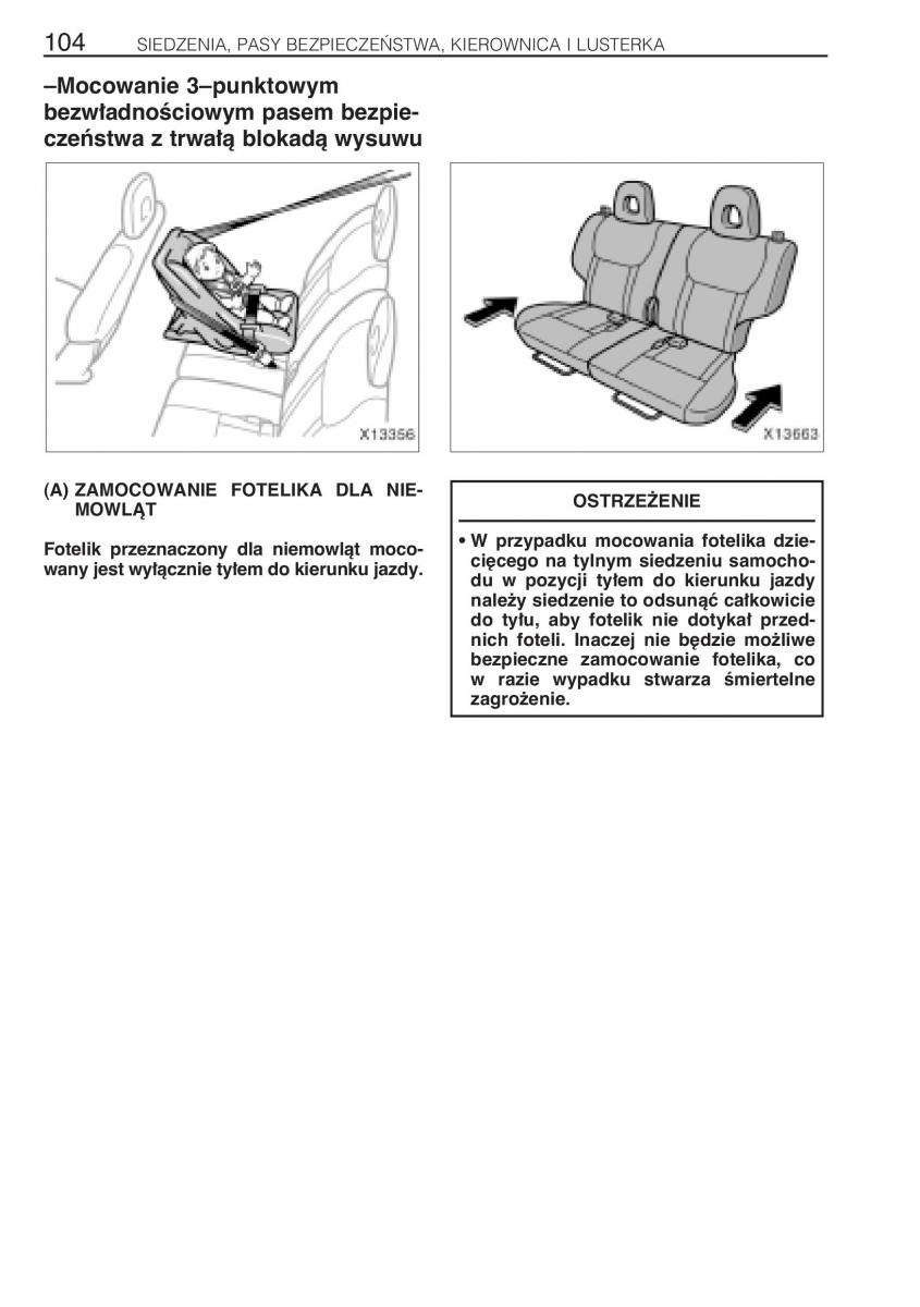 Toyota Rav4 II 2 instrukcja / page 111