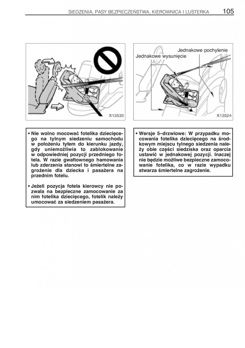 manual Toyota RAV4 Toyota Rav4 II 2 instrukcja / page 112