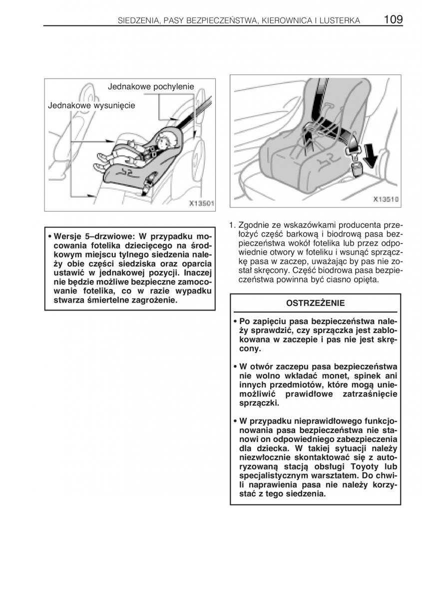 manual Toyota RAV4 Toyota Rav4 II 2 instrukcja / page 116