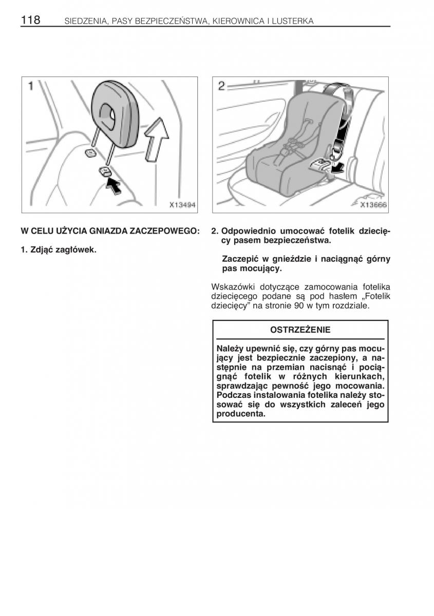 Toyota Rav4 II 2 instrukcja / page 125