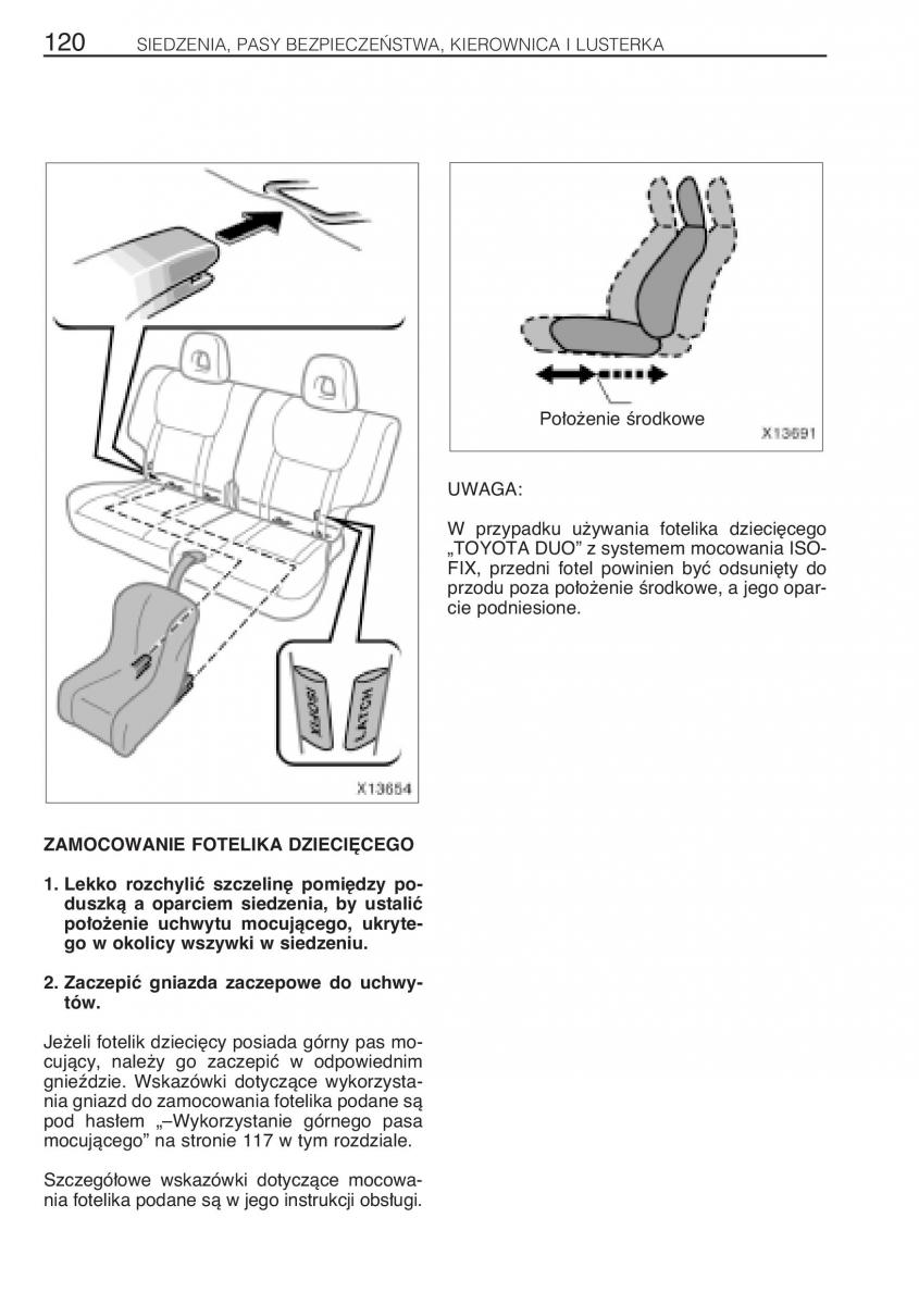 manual Toyota RAV4 Toyota Rav4 II 2 instrukcja / page 127