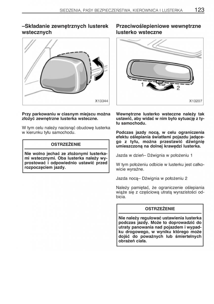 manual Toyota RAV4 Toyota Rav4 II 2 instrukcja / page 130