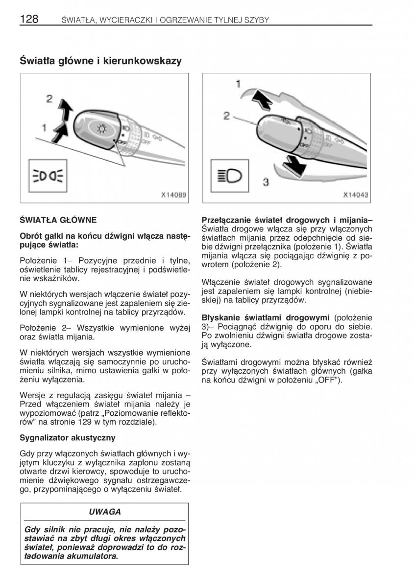 manual Toyota RAV4 Toyota Rav4 II 2 instrukcja / page 135