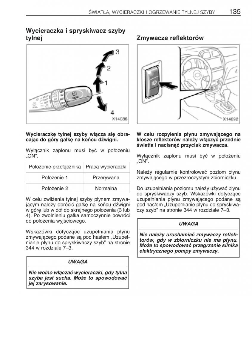 manual Toyota RAV4 Toyota Rav4 II 2 instrukcja / page 142