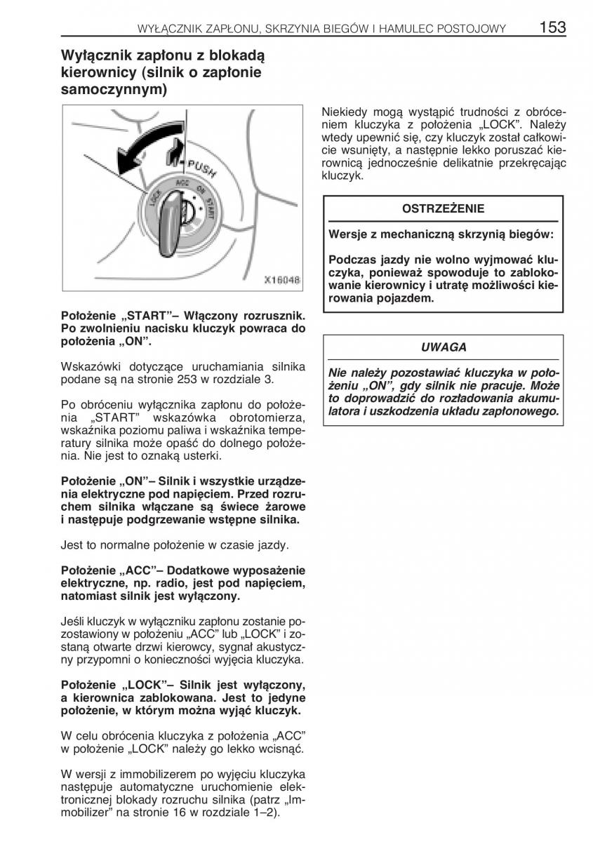 manual Toyota RAV4 Toyota Rav4 II 2 instrukcja / page 160