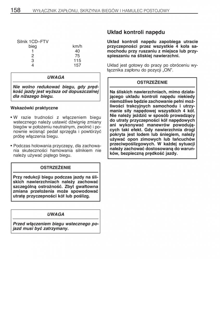 Toyota Rav4 II 2 instrukcja / page 165