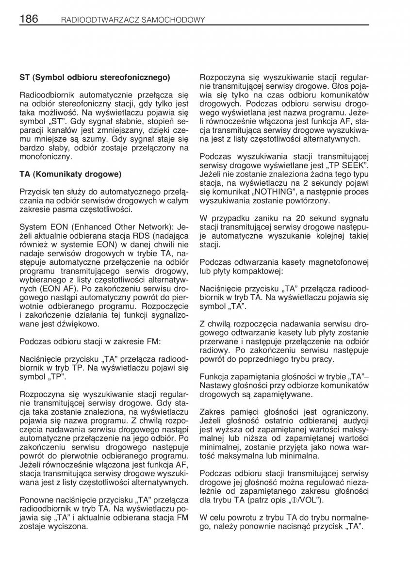 manual Toyota RAV4 Toyota Rav4 II 2 instrukcja / page 193