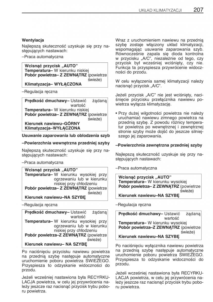 manual Toyota RAV4 Toyota Rav4 II 2 instrukcja / page 214