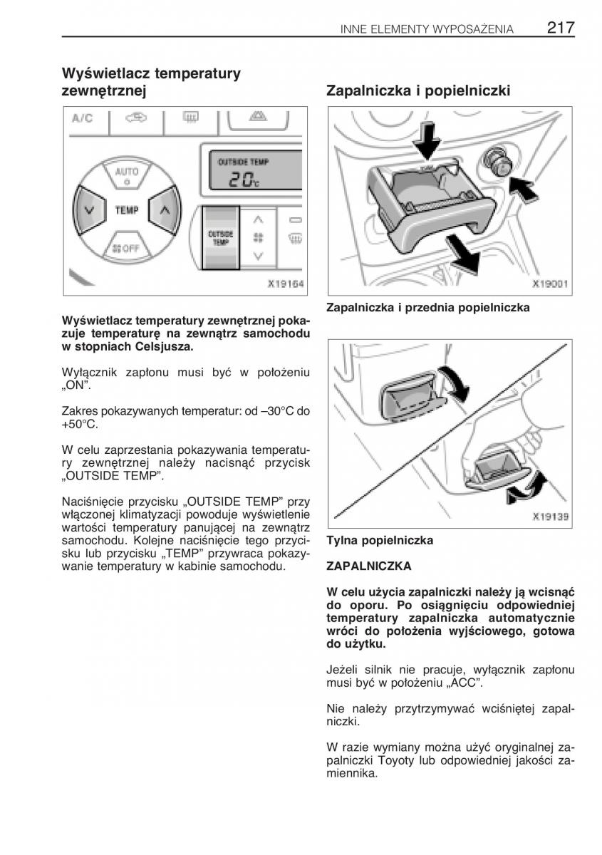 manual Toyota RAV4 Toyota Rav4 II 2 instrukcja / page 224