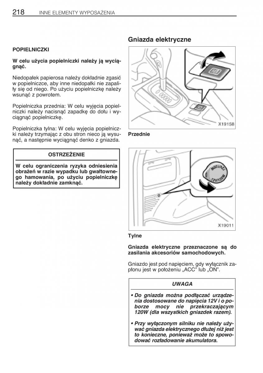 Toyota Rav4 II 2 instrukcja / page 225