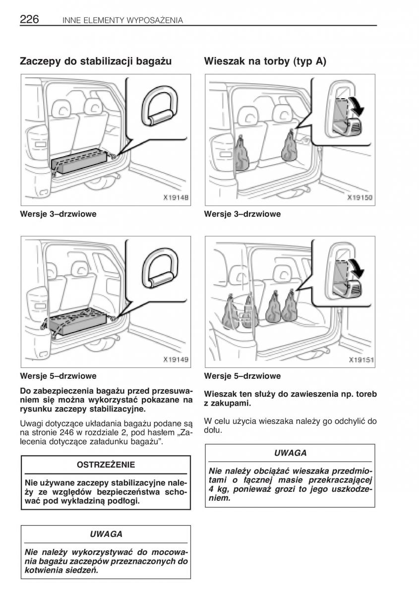 manual Toyota RAV4 Toyota Rav4 II 2 instrukcja / page 233