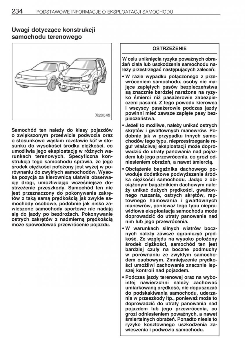 manual Toyota RAV4 Toyota Rav4 II 2 instrukcja / page 241