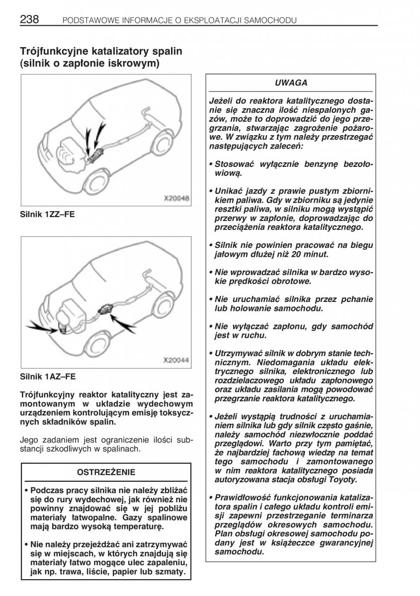 manual Toyota RAV4 Toyota Rav4 II 2 instrukcja / page 245