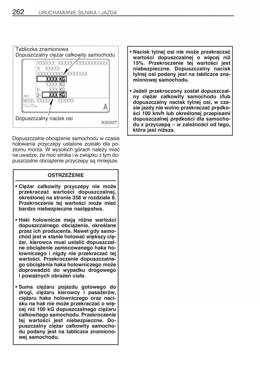 manual Toyota RAV4 Toyota Rav4 II 2 instrukcja / page 269