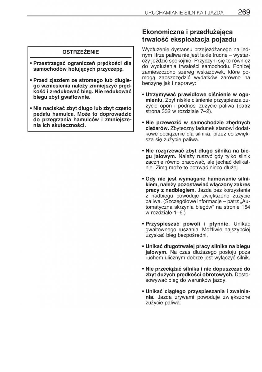 manual Toyota RAV4 Toyota Rav4 II 2 instrukcja / page 276