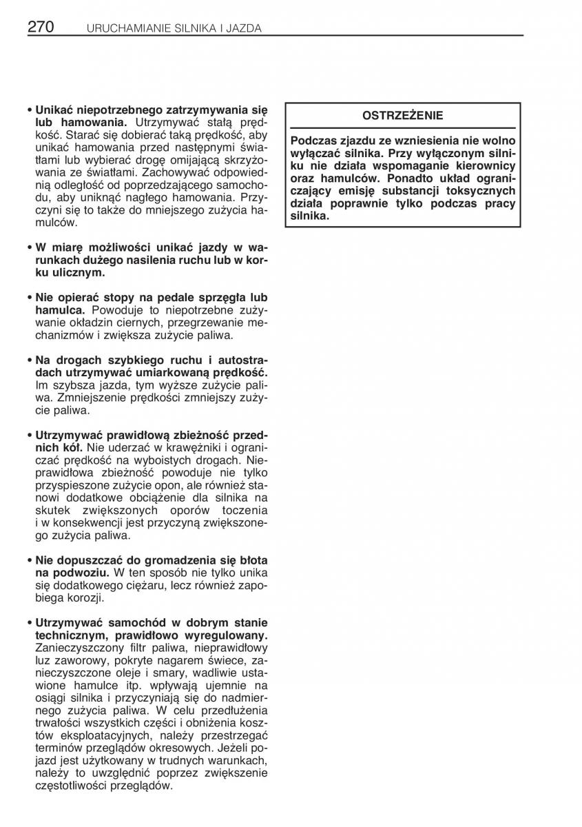 manual Toyota RAV4 Toyota Rav4 II 2 instrukcja / page 277