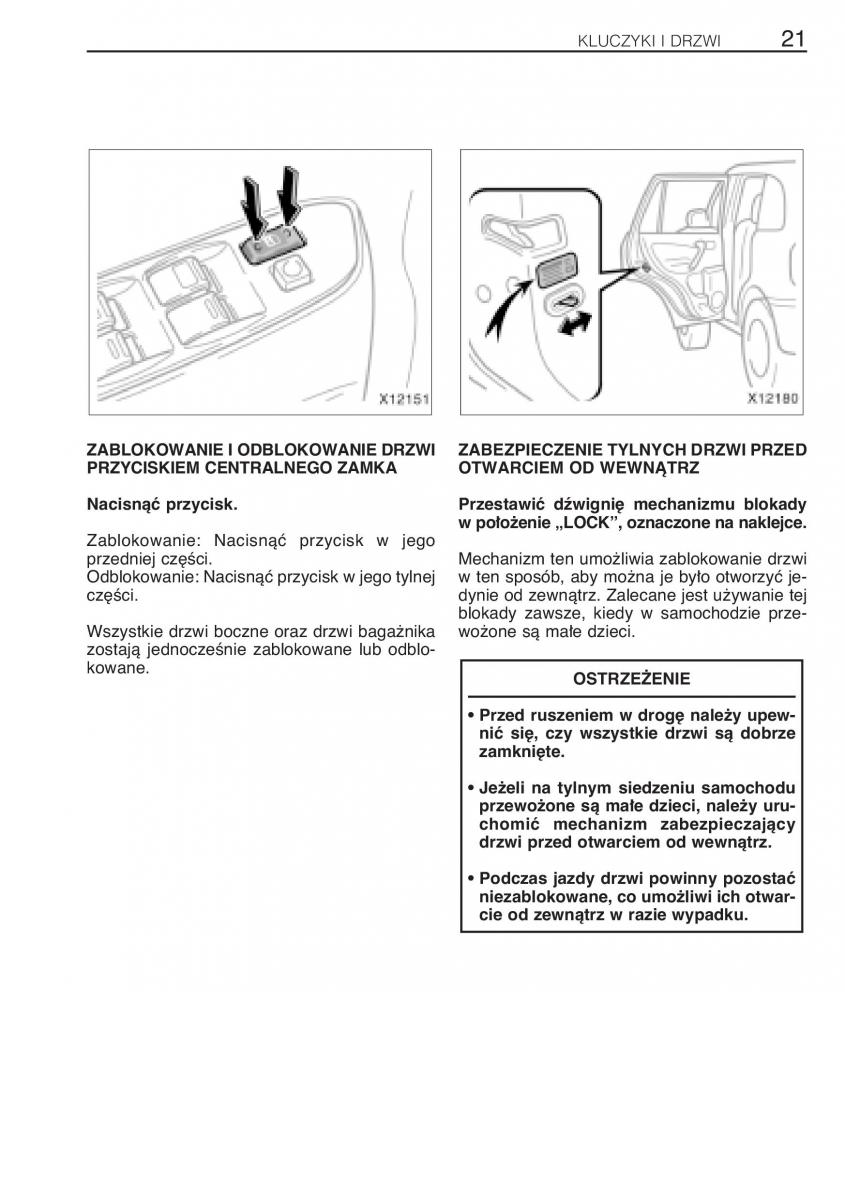 manual Toyota RAV4 Toyota Rav4 II 2 instrukcja / page 28