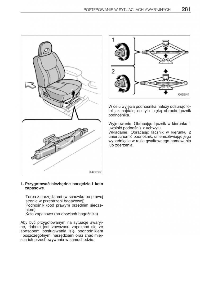 manual Toyota RAV4 Toyota Rav4 II 2 instrukcja / page 288