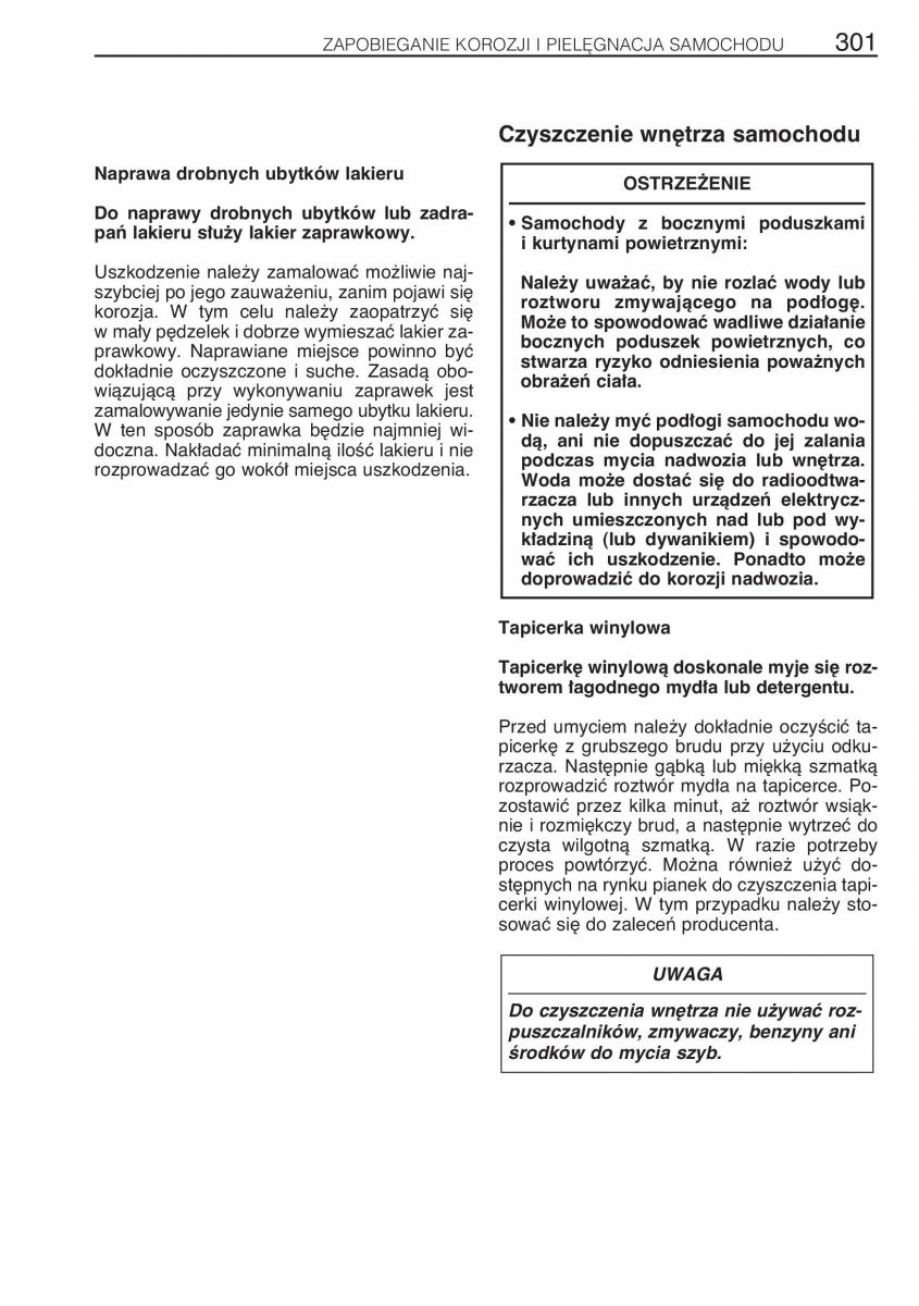 manual Toyota RAV4 Toyota Rav4 II 2 instrukcja / page 308