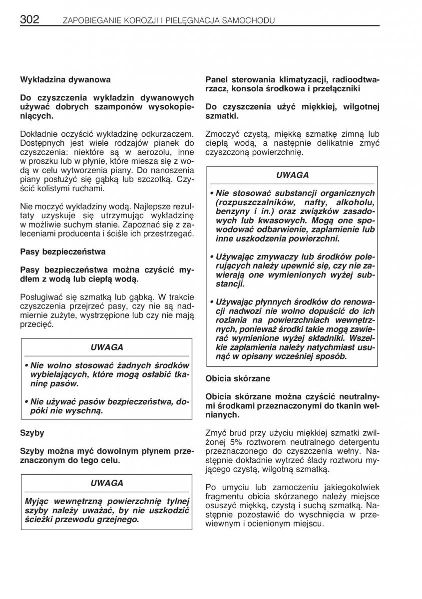 manual Toyota RAV4 Toyota Rav4 II 2 instrukcja / page 309