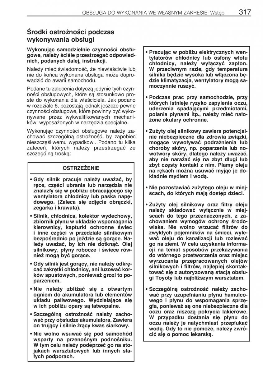 manual Toyota RAV4 Toyota Rav4 II 2 instrukcja / page 324