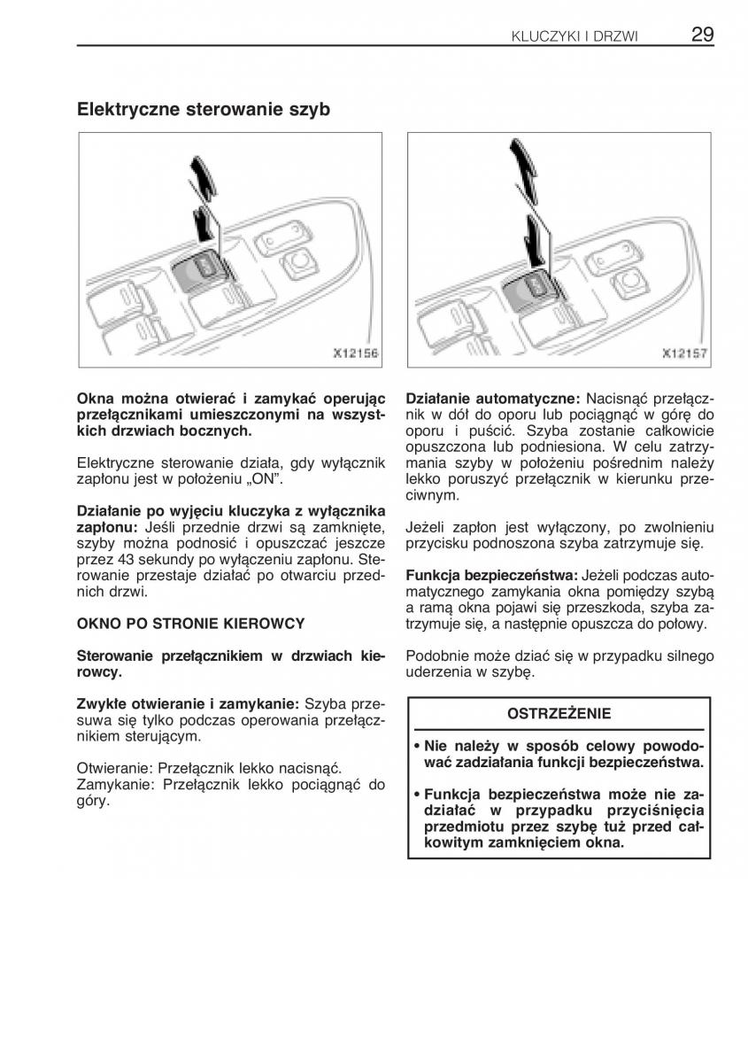 manual Toyota RAV4 Toyota Rav4 II 2 instrukcja / page 36