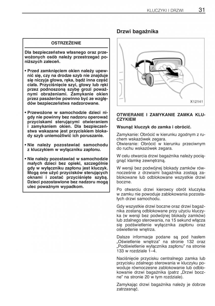 Toyota Rav4 II 2 instrukcja / page 38